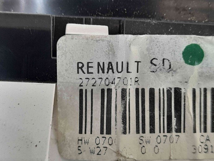 Panou comanda clima 272704701R Renault Captur [Fabr 2013-prezent] 