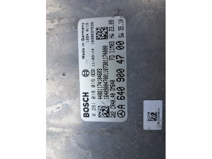 Calculator motor ECU Mercedes Clasa B (W245) [Fabr 2005-2011] A 640 900 47 00 2.0 CDI 640941 103KW / 140CP