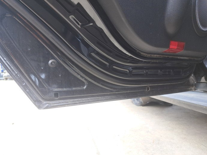 Usa stanga spate Mercedes Clasa B (W245) [Fabr 2005-2011] Monovolum 696 Night Black