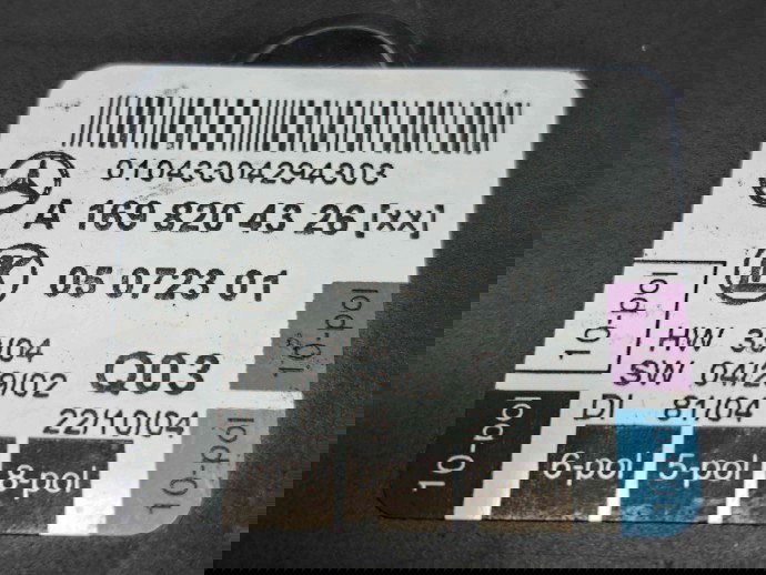  Modul confort Mercedes Clasa A (W169) [Fabr 2004-2012] A1698204326