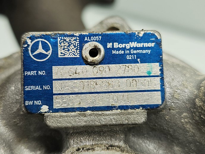 Turbina Mercedes Clasa B (W245) [Fabr 2005-2011] A6400902780 2.0 CDI 640941 103KW / 140CP