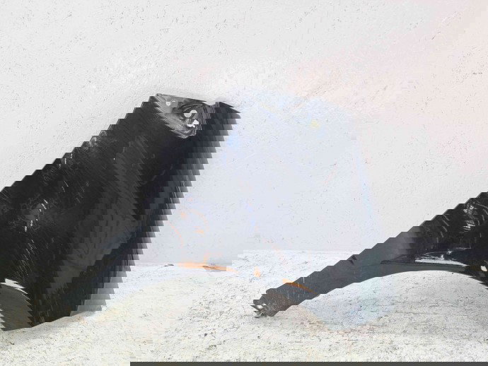 Aripa dreapta fata Mercedes Clasa A (W169) [Fabr 2004-2012] 696 Night Black