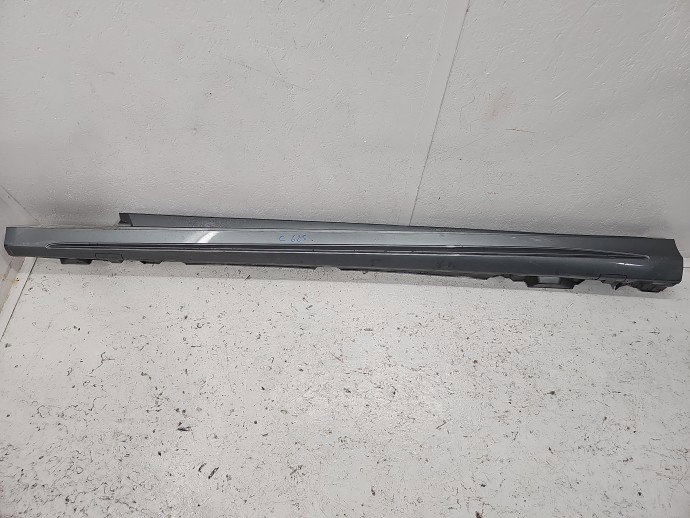 Prag lateral stanga Mercedes Clasa C (W205) [Fabr 2014-prezent] Sedan AMG Argintiu palladium