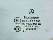 Geam usa dreapta spate Mercedes Clasa A (W169) [Fabr 2004-2012] OEM