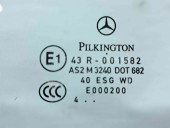 Geam usa stanga fata Mercedes Clasa A (W169) [Fabr 2004-2012] OEM