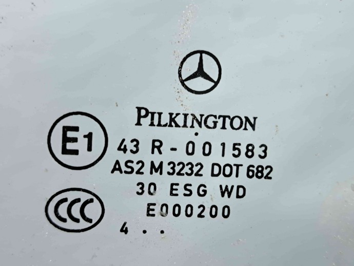 Geam usa stanga spate Mercedes Clasa A (W169) [Fabr 2004-2012] OEM
