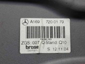 Macara electrica geam stanga fata Mercedes Clasa A (W169) [Fabr 2004-2012] A1697200179