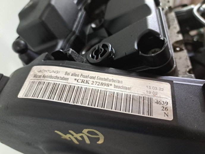 Motor complet ambielat AUDI A3 (8V1) [Fabr 2012-prezent] CRKB 1.6 TDI CRKB 81KW / 110CP