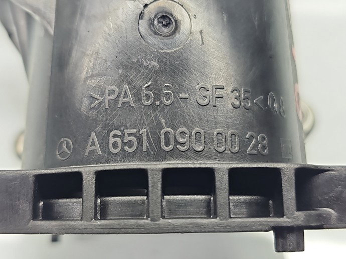 Tub admisie aer Mercedes Clasa C (W204) [Fabr 2007-2014] A6510900028 2.2 CDI 651911 125KW / 170CP