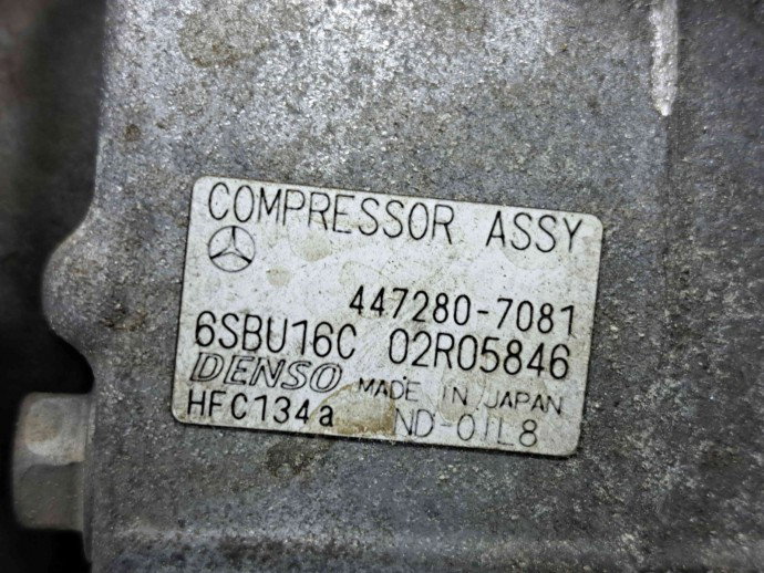 Compresor clima Mercedes Clasa E (W212) [Fabr 2009-2016] 4472807081 2.2 CDI 651924 125KW / 170CP  