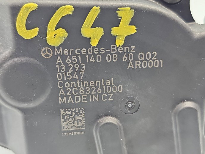Supapa EGR Mercedes Clasa B (W246) [Fabr 2011-2018] A6511400860 1.8 CDI 651901 80KW / 109CP