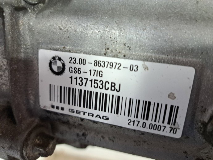 Cutie viteze manuala 6 trepte Bmw 1 (F20, F21) [Fabr 2011-2017] 2.0 B47D20U0 8637972 110KW / 150CP