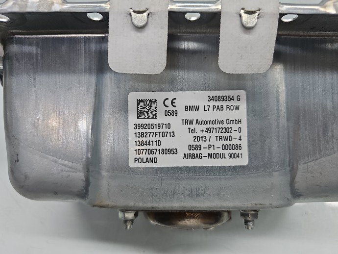 Airbag pasager Bmw 3 (F30) [Fabr 2012-2017] 9205197