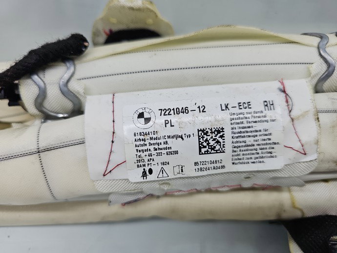 Airbag cortina dreapta Bmw 3 (F30) [Fabr 2012-2017] 7221046