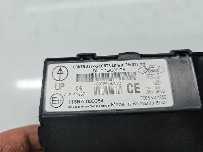 Modul confort Ford Fiesta 6 [Fabr 2008-2019] DN1T-15K600-CE