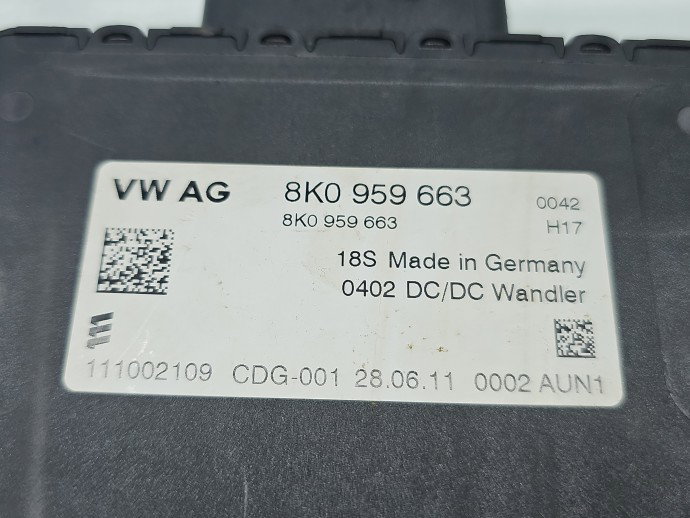 Modul confort AUDI A6 (4G2, C7) [Fabr 2012-2017] 8K0959663