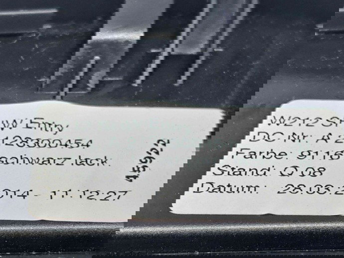  Grila aerisire centrala Mercedes Clasa E (W212) [Fabr 2009-2016] A2128300454