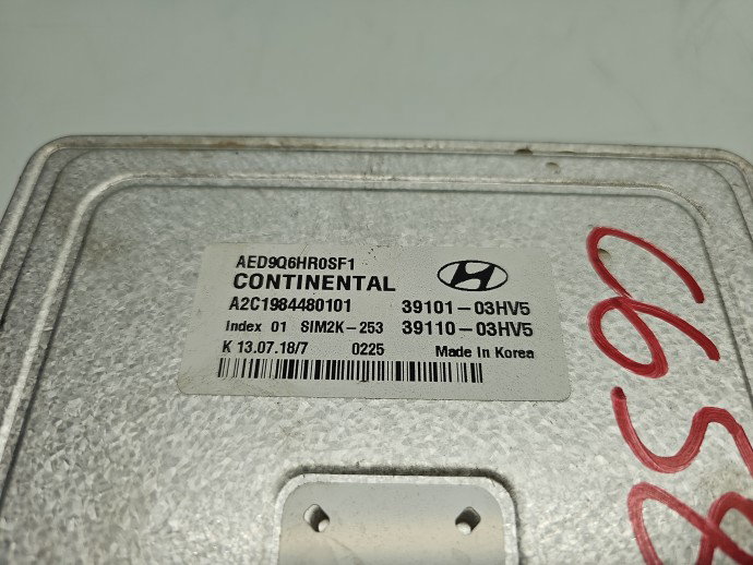 Calculator motor ECU Hyundai Ioniq [Fabr 2016-2025] 39101-03HV5 1.6 HYB KAPPA 77KW / 105CP