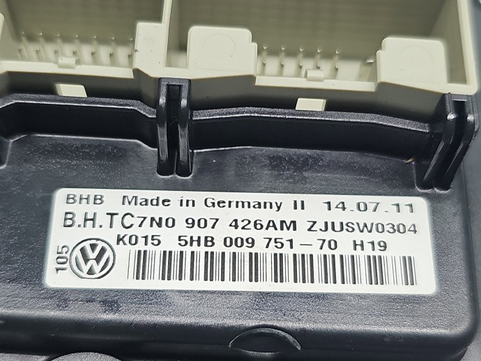 Panou comanda clima Volkswagen Touran (1T3) [Fabr 2010-2015] 7N0907426AM