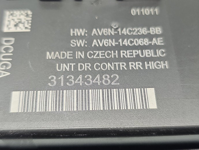 Modul confort Volvo S60 II [Fabr 2010-2018] 31343482