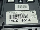 Ceas bord Volkswagen Golf 6 (5K1) [Fabr 2009-2013] 5K0920961A