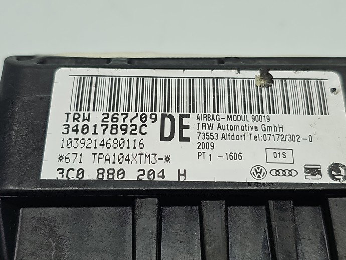 Airbag pasager Volkswagen Passat B6 (3C2) [Fabr 2005-2010] 3C8880204H