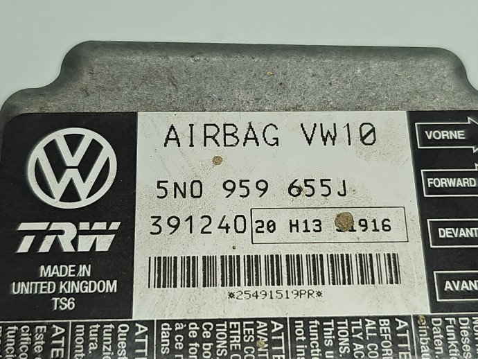 Calculator airbag Volkswagen Passat CC (357) [Fabr 2008-2012] 5N0959655J 2.0 TDI CBAB 103KW / 140CP