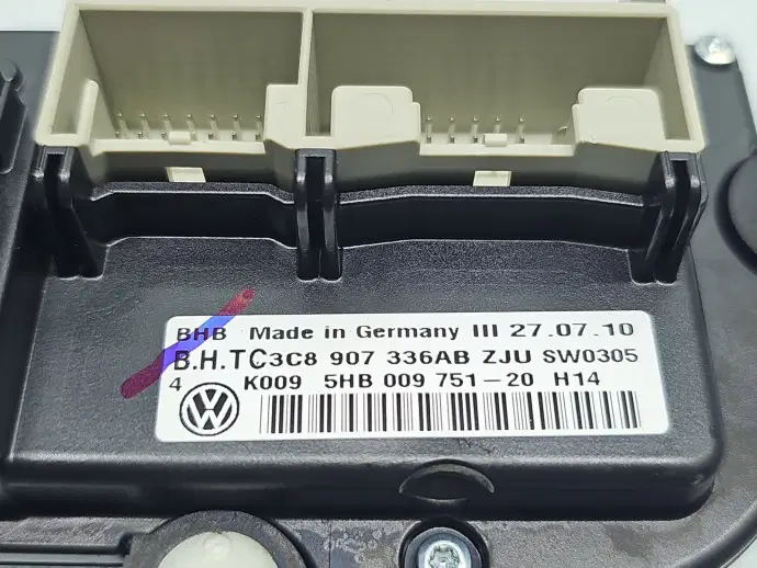 Panou comanda clima Volkswagen Passat B6 (3C2) [Fabr 2005-2010] 3C8907336AB