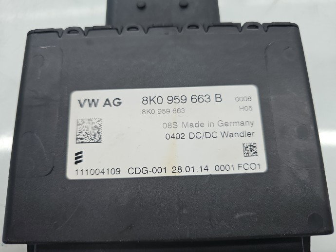 Modul confort AUDI A4 (8K2, B8) [Fabr 2008-2015] 8K0959663B
