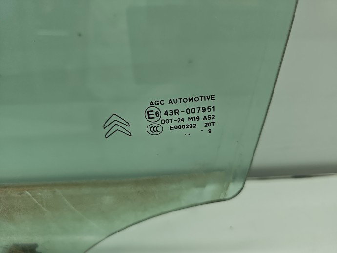 Geam usa stanga fata Citroen DS3 [Fabr 2009-2015] Hatchback OEM