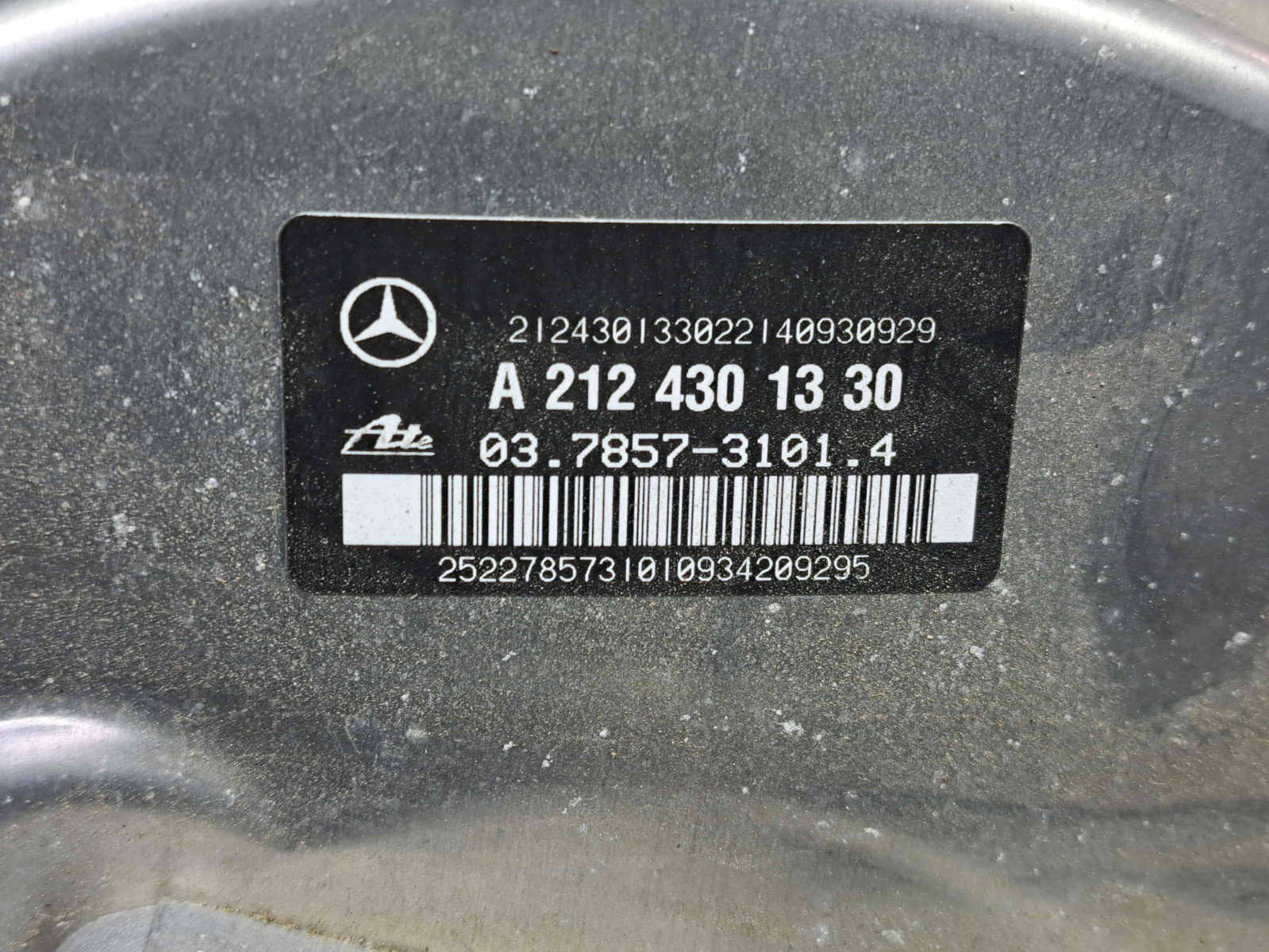 Tulumba frana Mercedes Clasa E (W212) [Fabr 2009-2016] A2124301330 2.2 CDI 651924 2.2 CDI 651924 125KW / 170CP - imagine 3