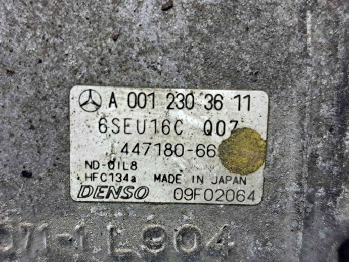 Compresor clima Mercedes Clasa A (W169) [Fabr 2004-2012] A0012303611 2.0 CDI 640942 60KW / 82CP  