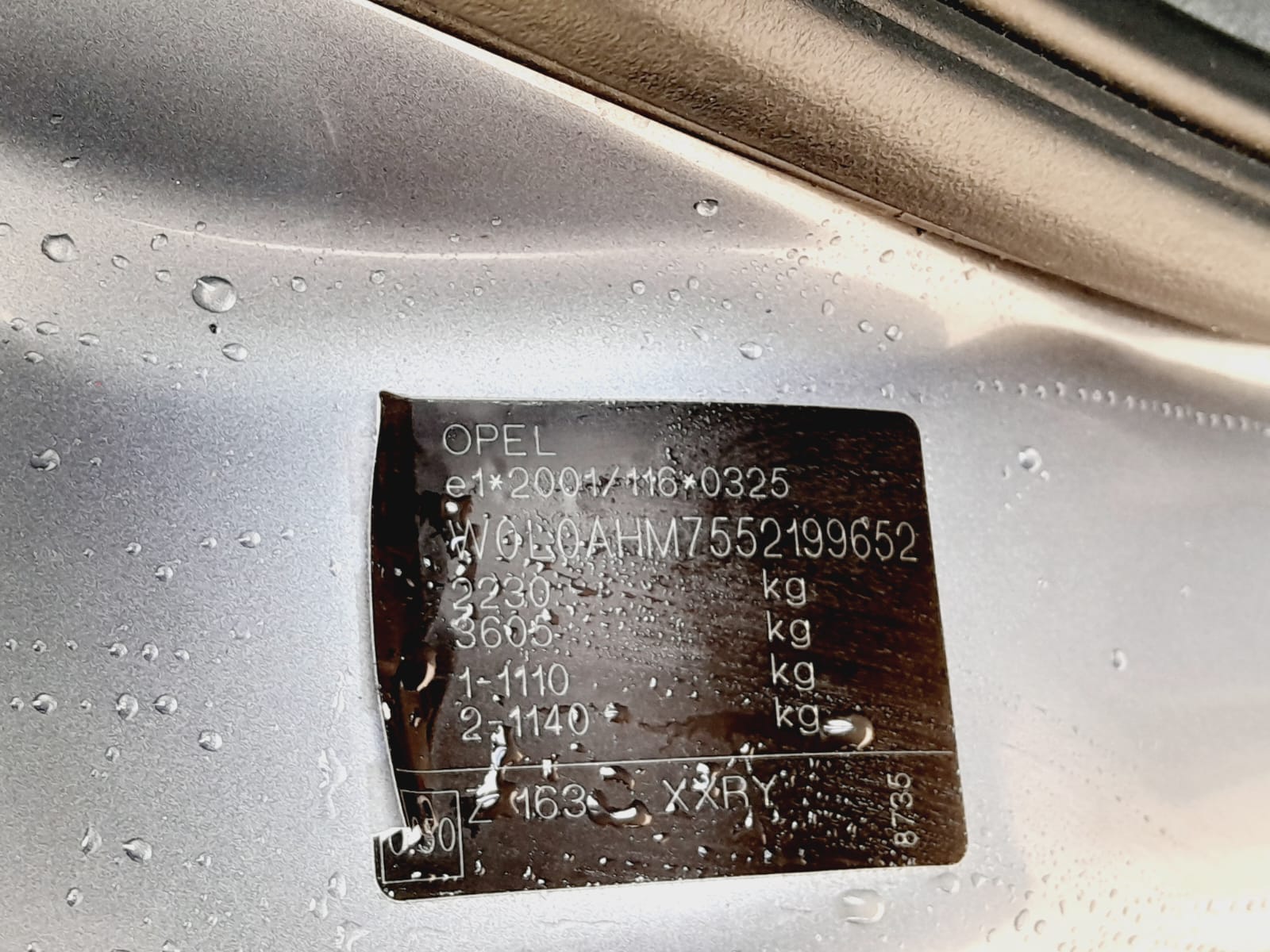 Opel Zafira B (A05) [Fabr 2006-2011]