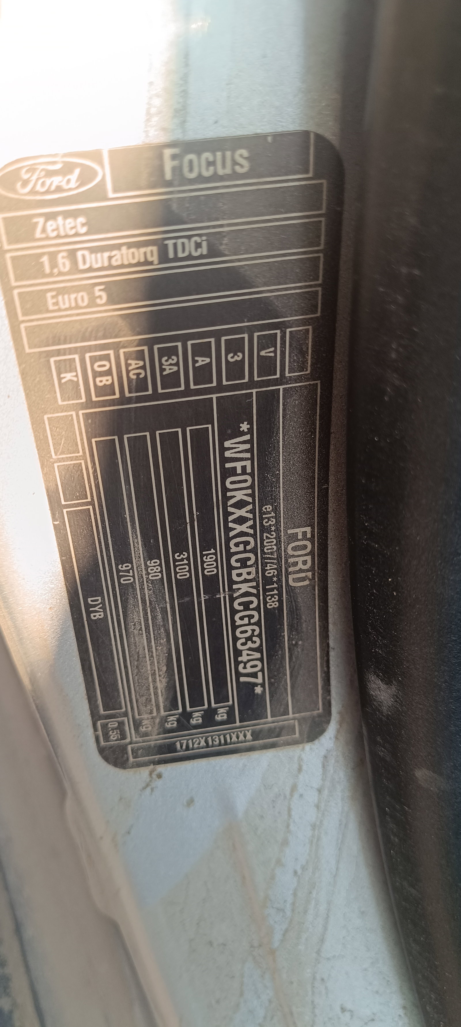 Ford Focus 3 (CB8) [Fabr 2011-2015]