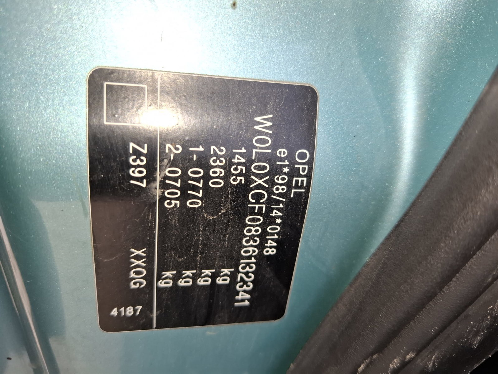 Opel Corsa C (F08, F68) [Fabr 2000-2005]