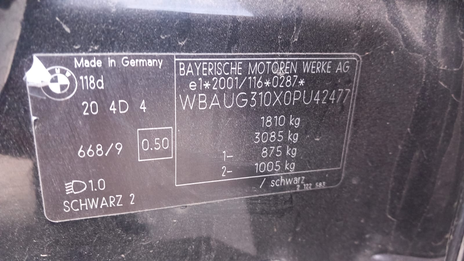 Bmw 1 (E81, E87) [Fabr 2004-2010]