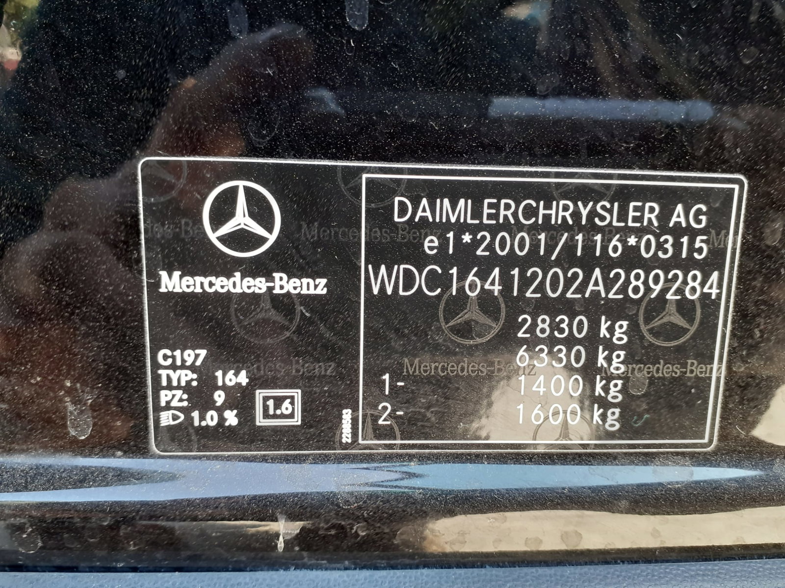 Mercedes Clasa ML (W164) [Fabr 2005-2012]