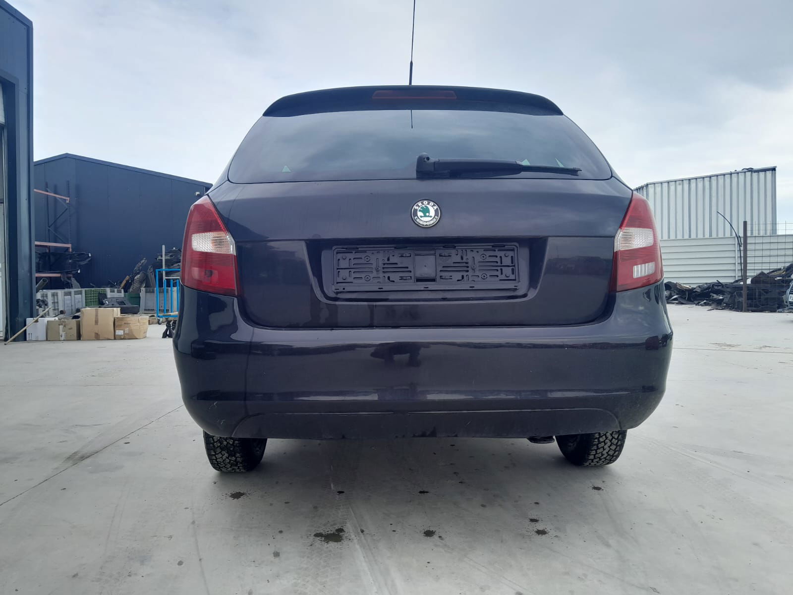 Skoda Fabia 2 Combi (5J, 545) [Fabr 2007-2014]