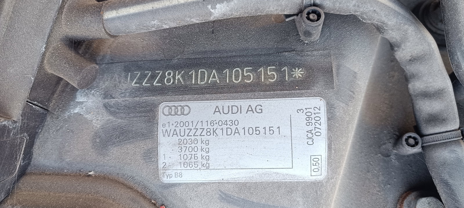 AUDI A4 (8K2, B8.5) Facelift [Fabr 2008-2015]