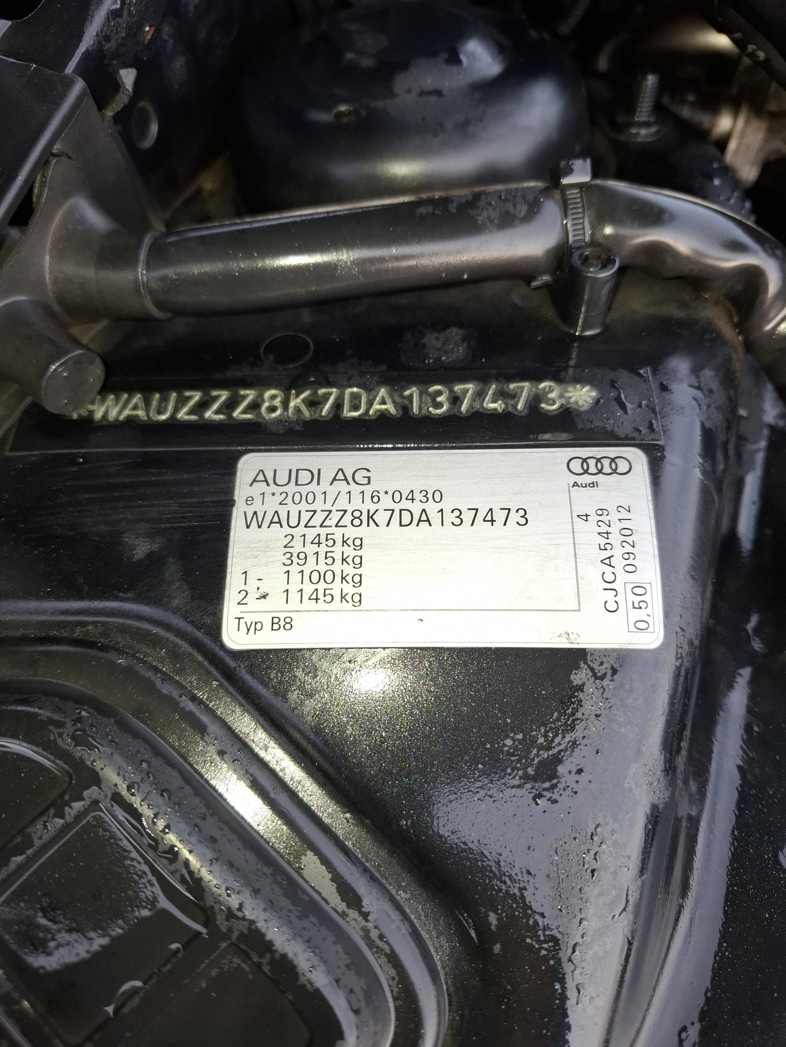 AUDI A4 (8K5, B8) Avant [Fabr 2008-2015]