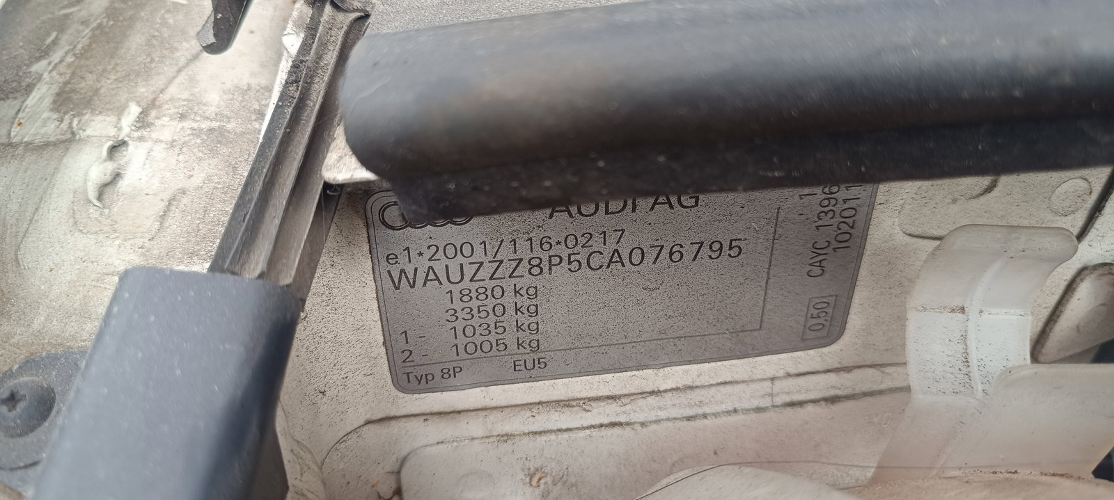 AUDI A3 Sportback (8PA) [Fabr 2004-2013] Facelift