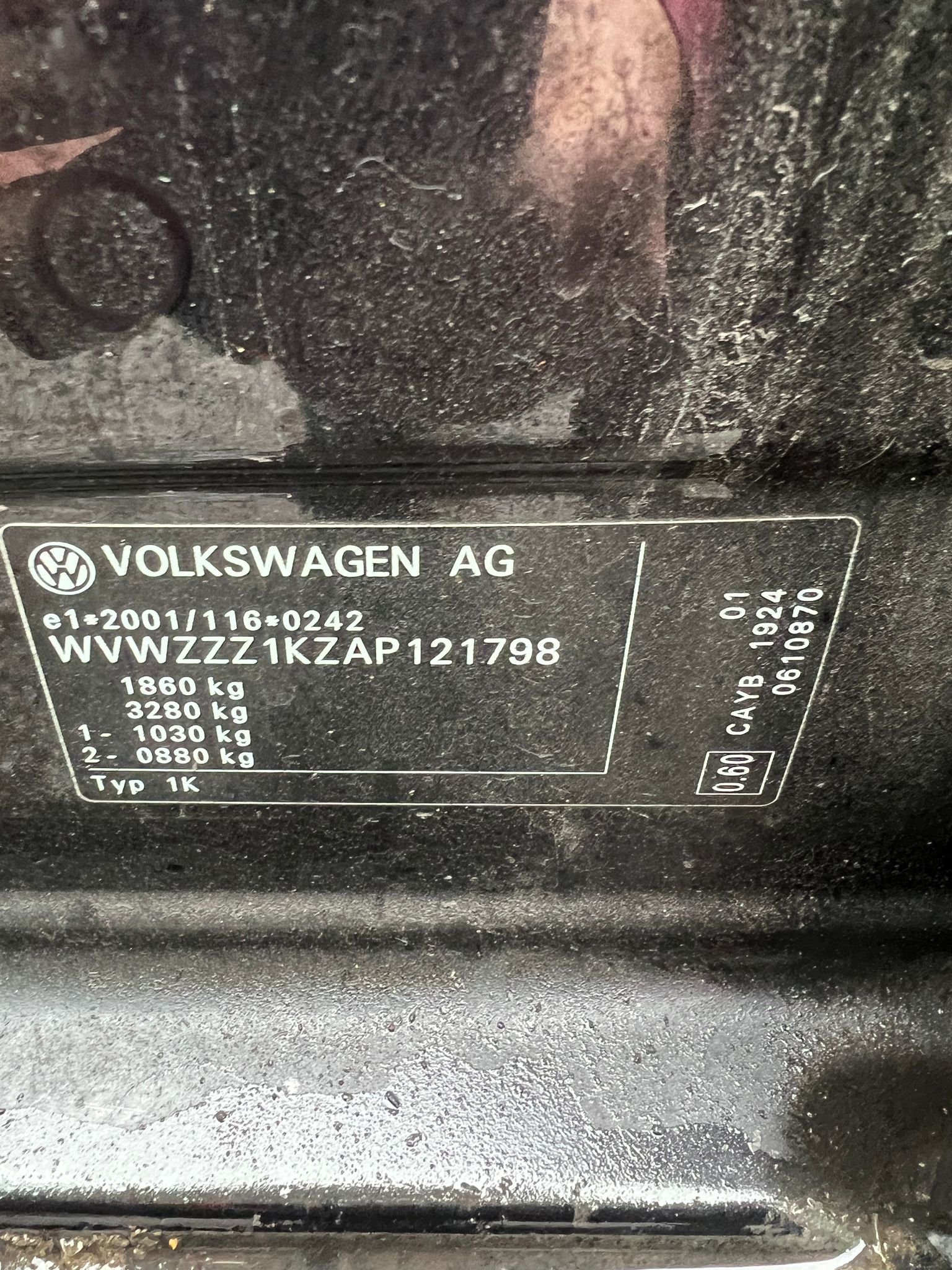 Volkswagen Golf 6 (5K1) [Fabr 2009-2013]