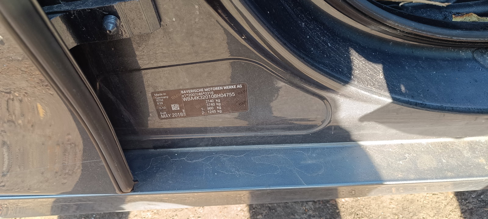 Bmw 4 Gran Coupe (F36) Facelift [Fabr 2014-prezent]