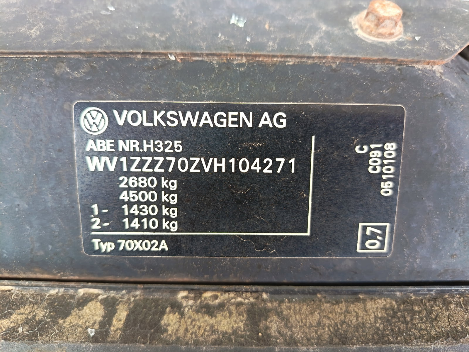 Volkswagen Transporter 4 (70XB) [Fabr 1990-2003]