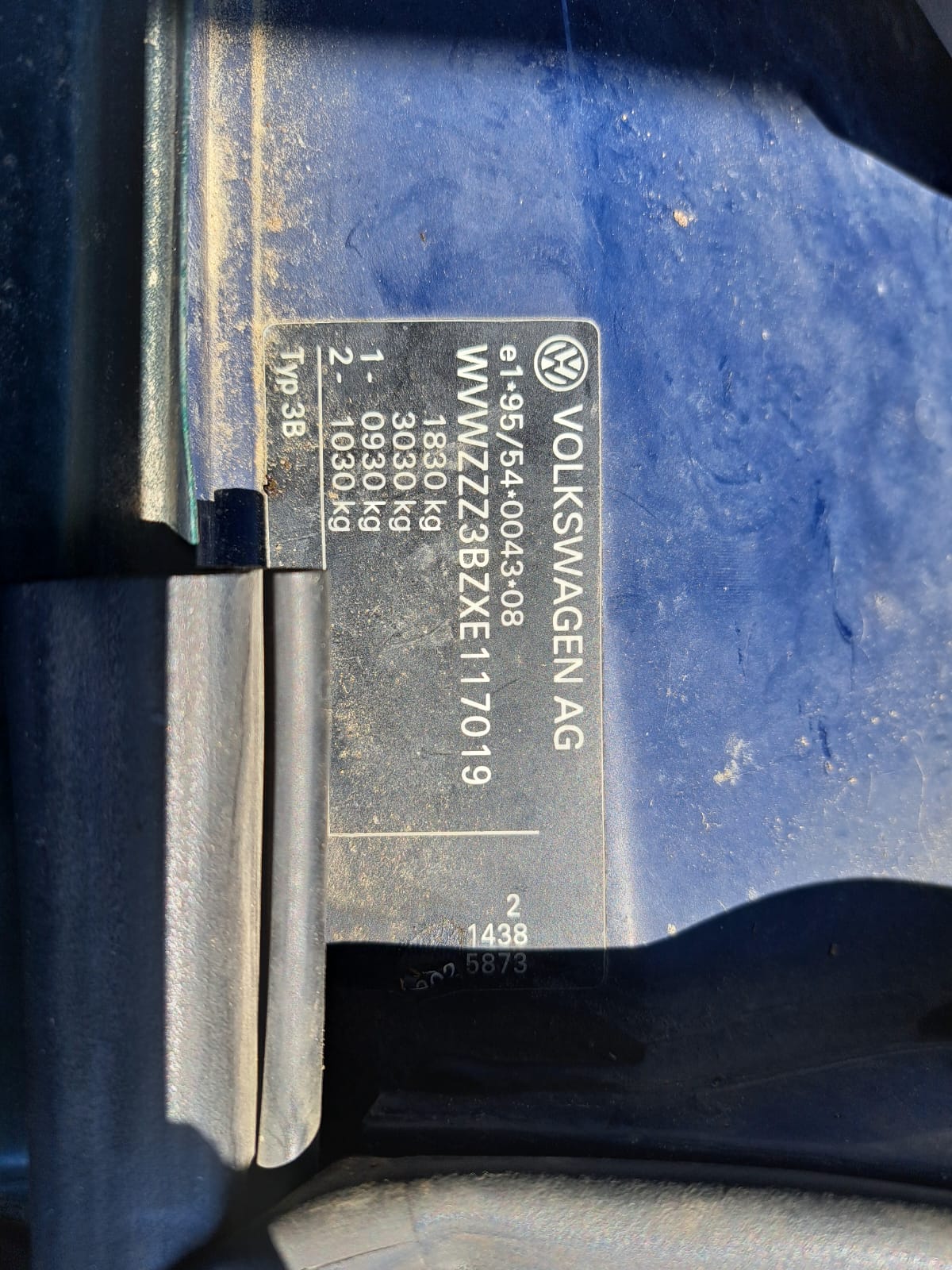 Volkswagen Passat B5 (3B5) Variant [Fabr 1997-2000]