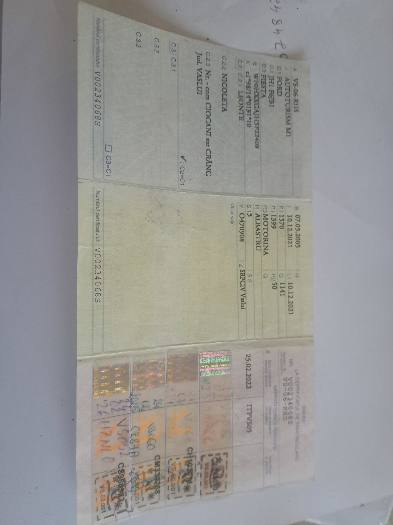Ford Fiesta 5 [Fabr 2001-2010]