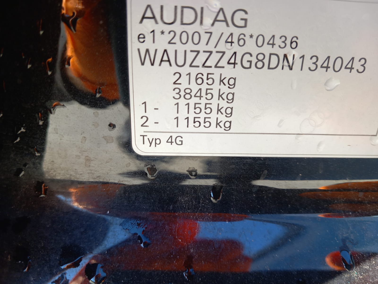 AUDI A6 (4G2, C7) [Fabr 2012-2017]