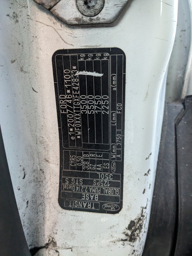 Ford Transit (TTG) [Fabr 2014-2023]