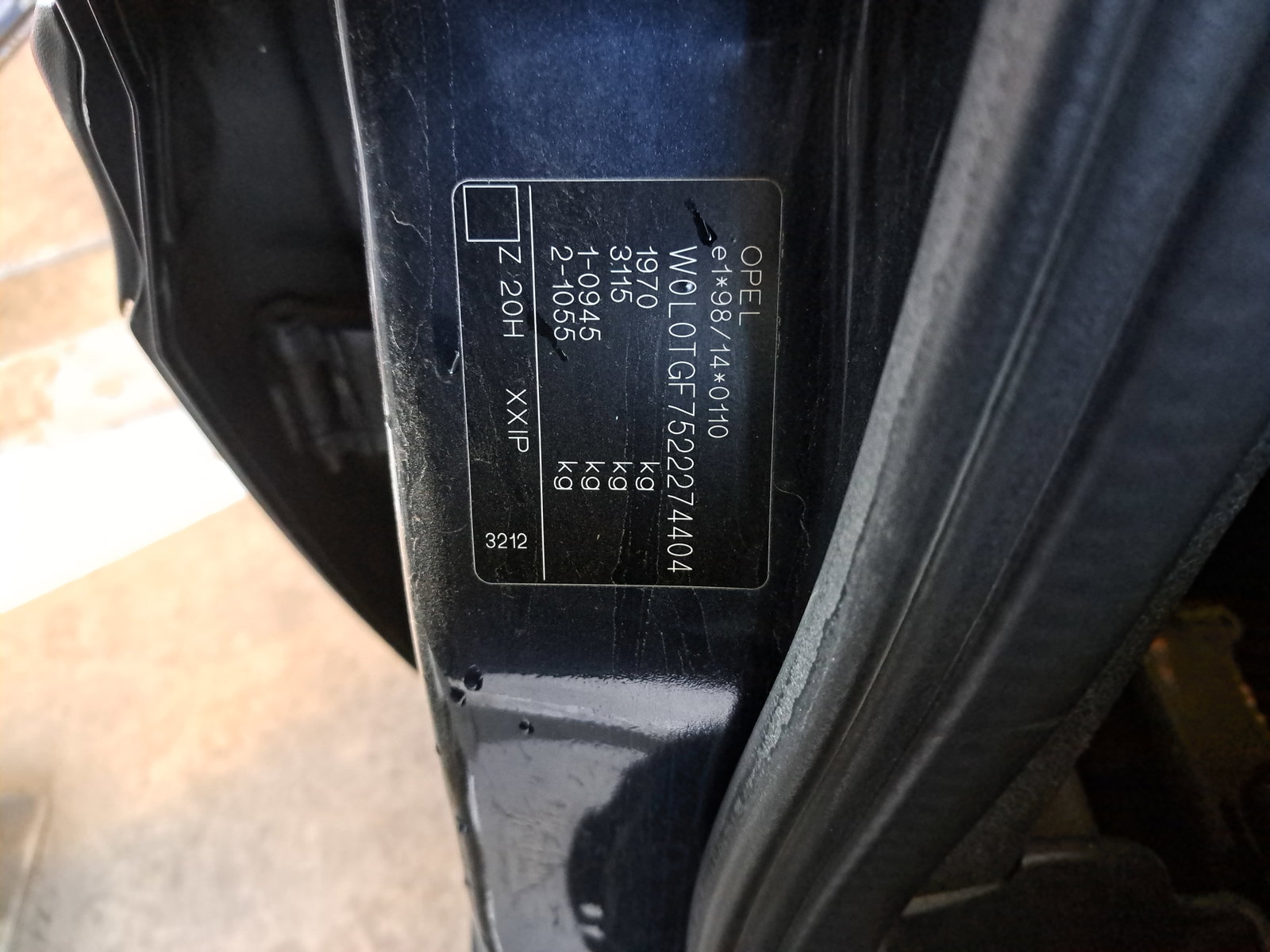 Opel Zafira A (F75) [Fabr 1999-2005]