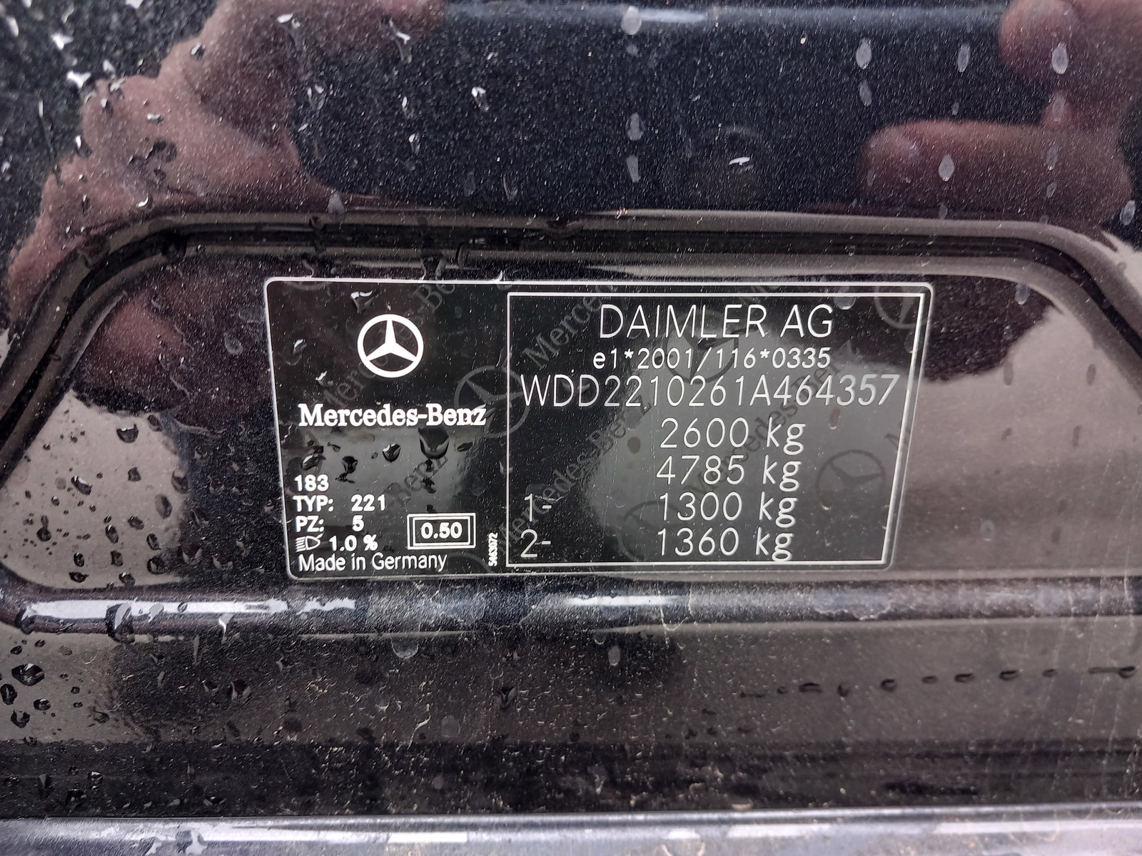 Mercedes Clasa S (W221) [Fabr 2005-2013]